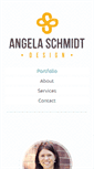 Mobile Screenshot of angelaschmidtdesign.com